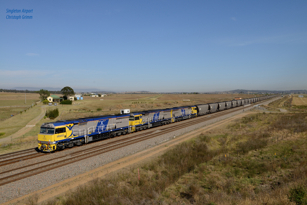 Coal train in Australia