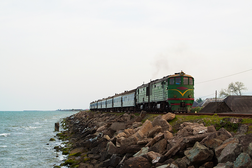 TE3-7149 nad Morzem Kaspijskim