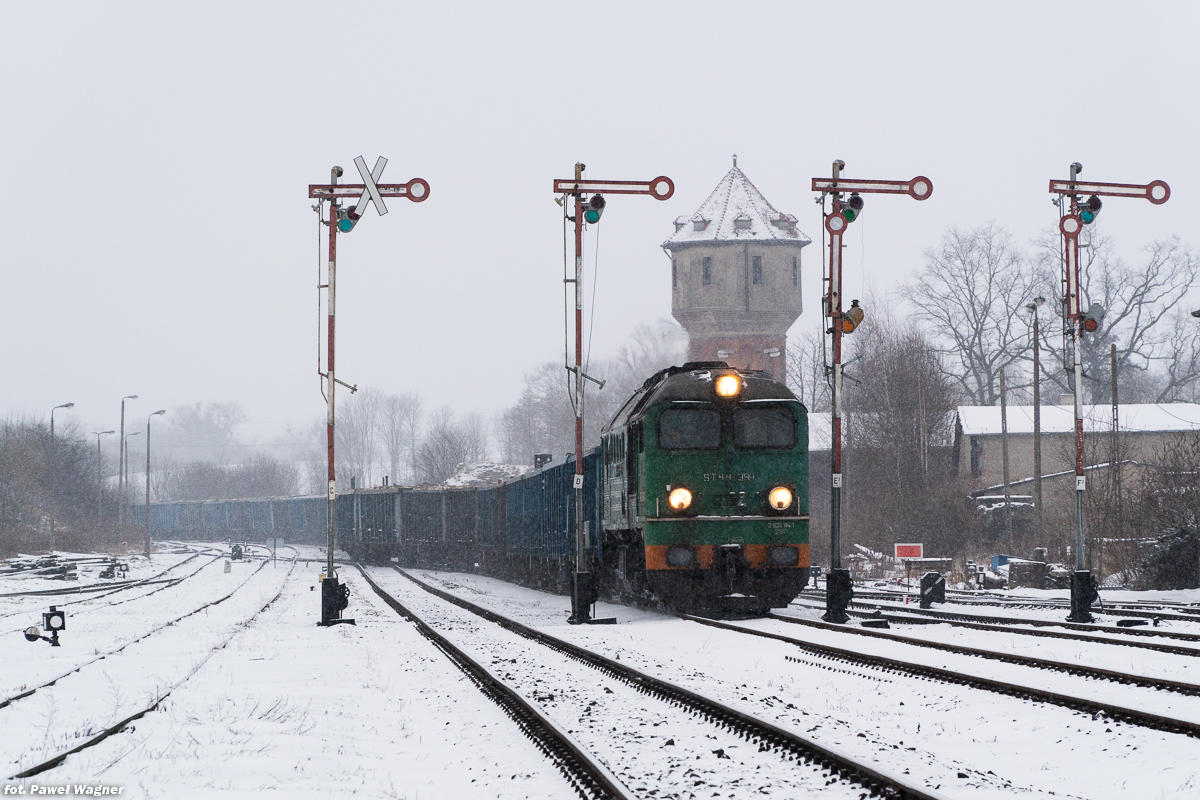 ST44-399 zimą