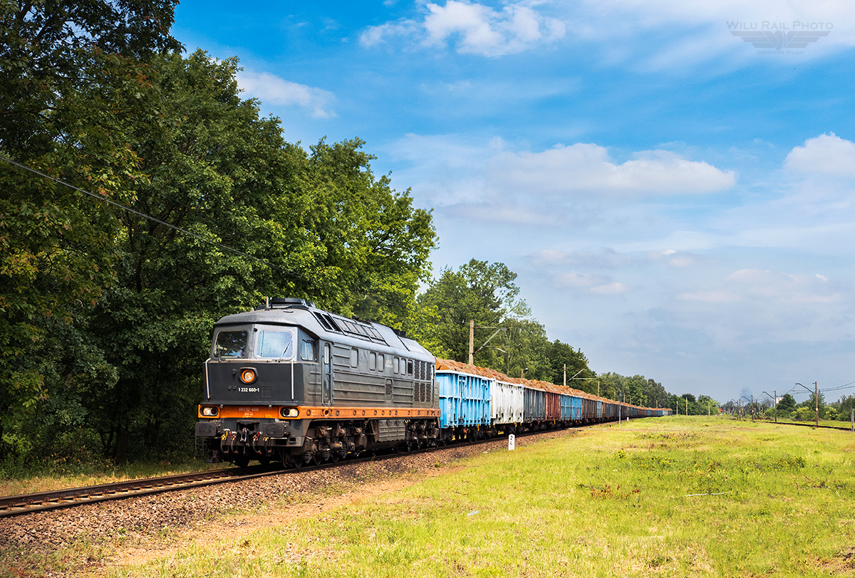 BR232-660 na odc. KKD32-Stare Koźle