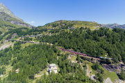 Zjazd z Alp Grüm