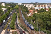 TGV w Montpellier