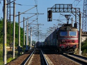 In the dark side of the train