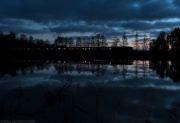 Zmierzch na Jeziorze Iławki