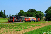 SM42-2488 z podsyłem wagonów do Zagórza